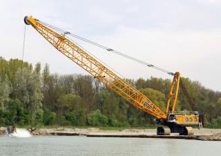 Dizalice gusjeničari - Rešetkasta grana Liebherr HS 8300.1