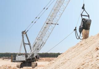 Dizalice gusjeničari - Rešetkasta grana Liebherr HS 8300.1