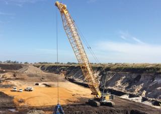 Dizalice gusjeničari - Rešetkasta grana Liebherr HS 895 HD