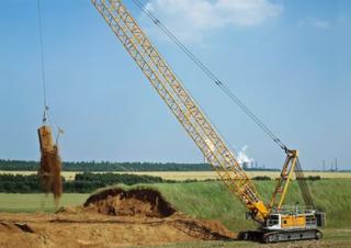 Dizalice gusjeničari - Rešetkasta grana Liebherr HS 895 HD