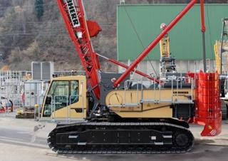 Dizalice gusjeničari - Rešetkasta grana Liebherr LR 1110