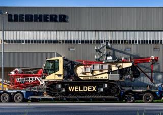 Dizalice gusjeničari - Rešetkasta grana Liebherr LR 1110