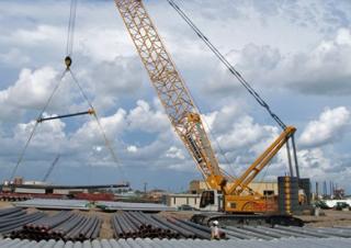Dizalice gusjeničari - Rešetkasta grana Liebherr LR 1200