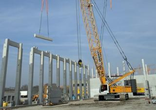 Dizalice gusjeničari - Rešetkasta grana Liebherr LR 1200