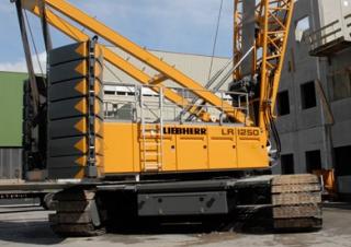 Dizalice gusjeničari - Rešetkasta grana Liebherr LR 1250