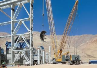 Dizalice gusjeničari - Rešetkasta grana Liebherr LR 1300 SX