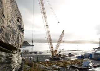Dizalice gusjeničari - Rešetkasta grana Liebherr LR 1300 SX