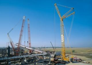 Dizalice gusjeničari - Rešetkasta grana Liebherr LR 1350/1