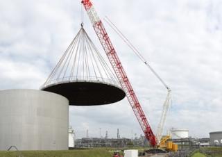 Dizalice gusjeničari - Rešetkasta grana Liebherr LR 1500