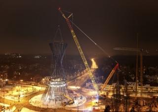 Dizalice gusjeničari - Rešetkasta grana Liebherr LR 1600/2