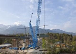 Dizalice gusjeničari - Rešetkasta grana Liebherr LR 1600/2