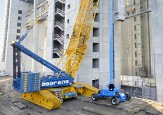 Dizalice gusjeničari - Rešetkasta grana Liebherr LR 1600/2