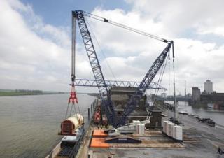 Dizalice gusjeničari - Rešetkasta grana Liebherr LR 1600/2