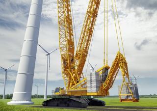 Dizalice gusjeničari - Rešetkasta grana Liebherr LR 1700-1.0