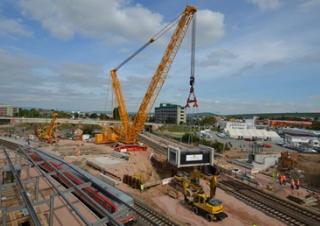 Dizalice gusjeničari - Rešetkasta grana Liebherr LR 1750/2