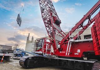 Dizalice gusjeničari - Rešetkasta grana Manitowoc MLC300