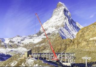 Dizalice gusjeničari - Teleskopska grana Liebherr LTR 1060