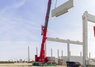 Dizalice gusjeničari - Teleskopska grana Liebherr LTR 1100