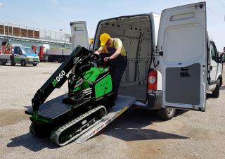 Dizalice gusjeničari - Teleskopska grana BG Lift M 060 Li-ion