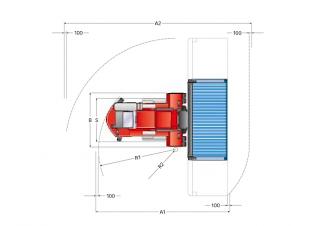 Kalmar DCE 70-35 E4 Dimenzije i veličina