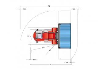 Kalmar DCE 80-45 E8 Dimenzije i veličina