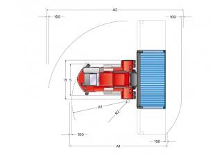 Kalmar DCE 90-45 E5 Dimenzije i veličina
