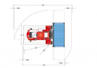 Kalmar DCF 80-45 E6 Dimenzije i veličina