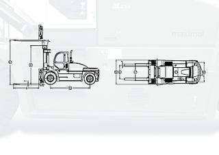 Maximal FD 180 T-MWK3-2 Dimenzije i veličina