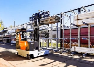 Viličari s bočnim utovarom Električni bočni viličari Hubtex MaxX 45 EL