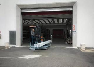 Viličari s bočnim utovarom Električni bočni viličari Hubtex MSU 20 EL1