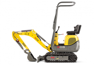 Električni rovokopač gusjeničar Wacker Neuson 803 dual power 