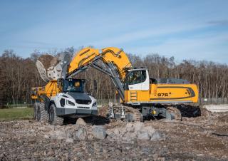 Električni rovokopač gusjeničar Liebherr R 976-E