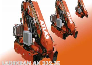 Hidraulične utovarne dizalice Atlas AK 332.3E A7 