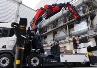 Hidraulične utovarne dizalice Palfinger PK 1650 TEC E