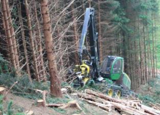 Šumski strojevi Kombajni John Deere 1270 E IT4