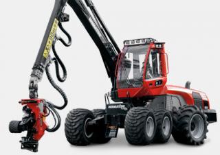 Šumski strojevi Kombajni Komatsu 901