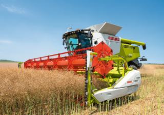 Kombajni Claas Lexion 670 TerraTrac