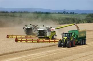 Kombajni Claas Lexion 780 TerraTrac