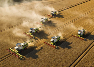 Kombajni Claas Lexion 8500 Terra Trac  