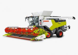 Kombajni Claas Trion 750 Terra Trac   