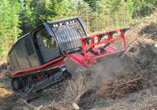 Vozila Kompaktni pomoćni traktori Prinoth Raptor 800