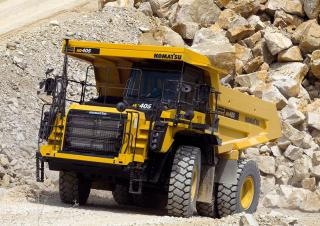 Kruti kiperi kamioni Komatsu HD405-8E0