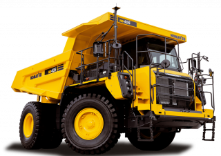 Kruti kiperi kamioni Komatsu HD405-8E0