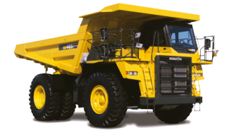 Kruti kiperi kamioni Komatsu HD465-7E0