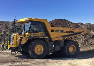 Kruti kiperi kamioni Komatsu HD465-8E0