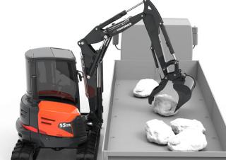 Mini bageri Eurocomach 55 TR