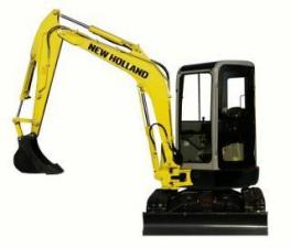 Mini bageri New Holland E 45 SR