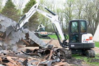 Mini bageri Bobcat E55