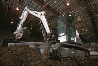 Mini bageri Bobcat E55W