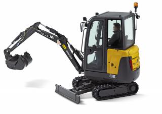 Mini bageri Volvo EC18C